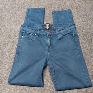 Calvin Klein Jeans Women 6 Blue‎ Skinny Leg Mid Rise Stretch Pants